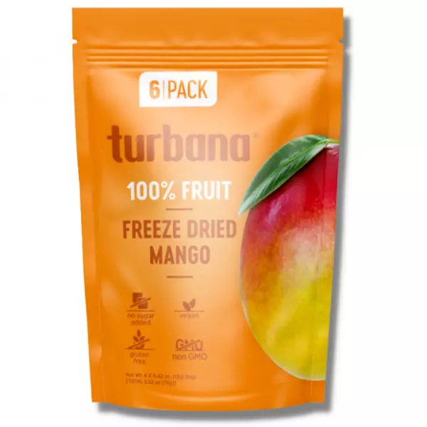 Freeze dried mango 6 pack 2.52 oz