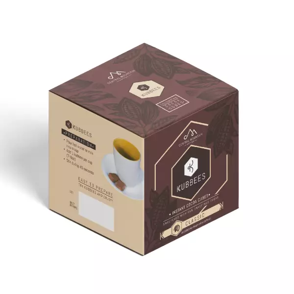 Instan Cocoa Classic Cubes - .easy preparation . Ref 24 UND 6.78 oz