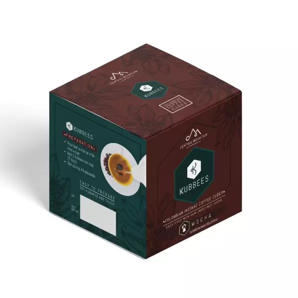 Instan Coffee  Mocha. Cubes - easy preparation  Ref 24 UND 6.78 oz