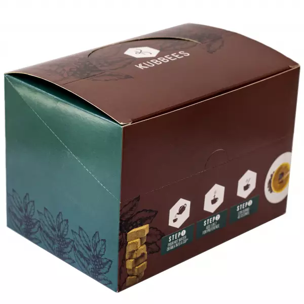 Instant black tea in a display presentation of 24 boxes of 6 units. Mix 1