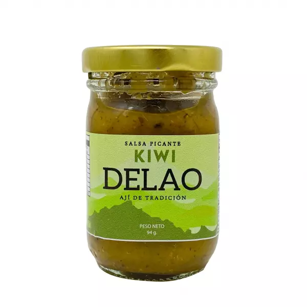 Kiwi Spicy sauce/ Vegan / Natural / Recycle / 3.3 oz