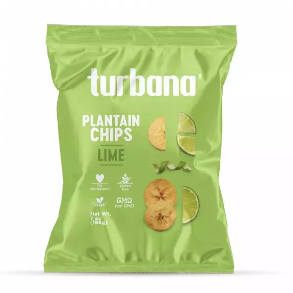 Lime Plantain Chips x 7 oz