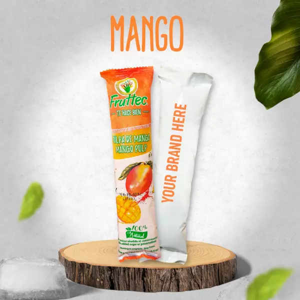Mango Pulp / 100% Natural / Chemical-free & Additive-free / Effortless Preparation / 4.4 Oz Unit