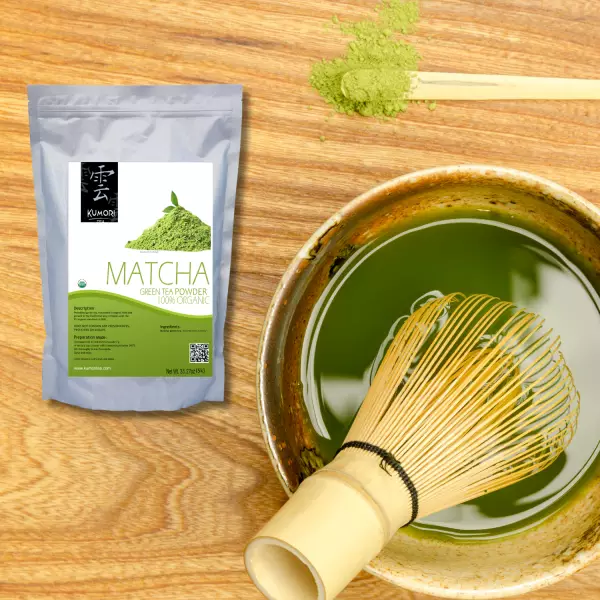 Matcha Tea - 100% Organic - Green Tea - Vegan - Organic - 176.37oz
