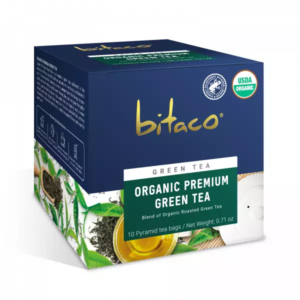 Organic Premium Green Tea  Ux10 / Cx12