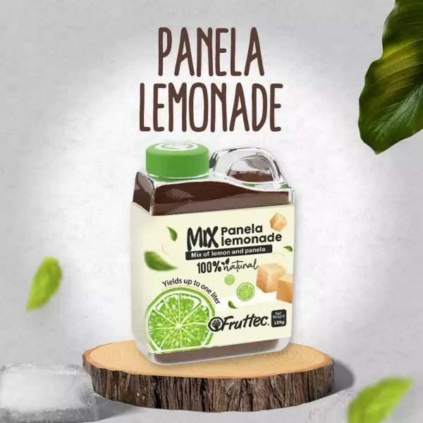 Panela Lemonade Mix / 100% Natural Refreshment / Easy Preparation / Concentrated Formula/4.4 Oz Unit