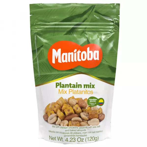 Plantain Mix - Plantain Croutons And Nuts X 4.23 Oz Doypack