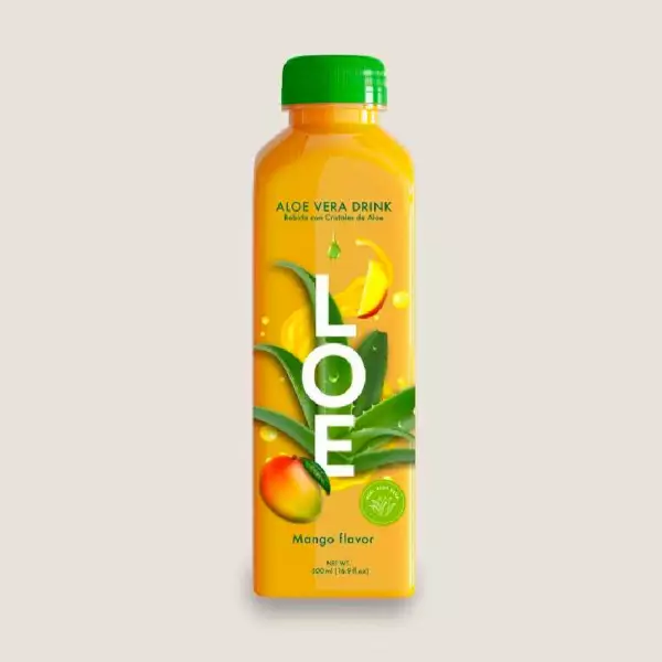 Premium Aloe Vera Quality Flavored Drink 500 Ml / 16Oz