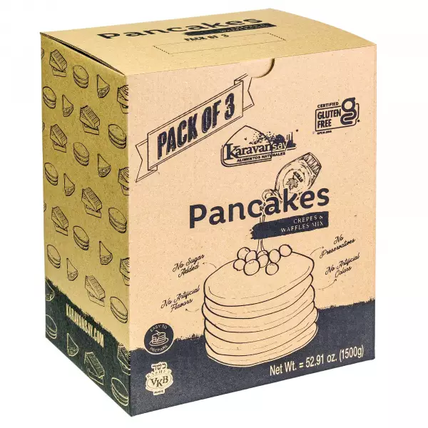 Premix to prepare pancakes crepes and waffles - Doypack - 17.64 Oz