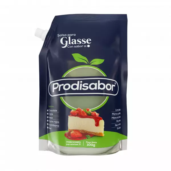 Prodisabor Glasse. cookies. cakes - ready to use - Fruit Flavors - Vivid and bright colors - 2.2Lbs 1