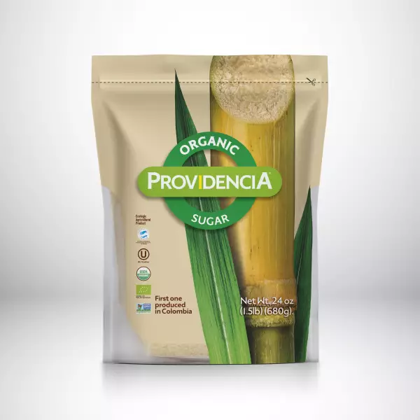 Providencia Organic Sugar / 24 oz resealable doypack / Possibility to do Private Label