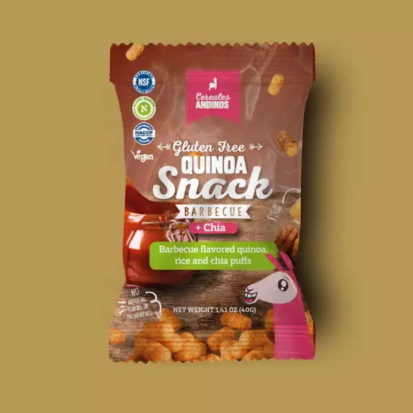 Quinoa Snack Bbq & Chia
