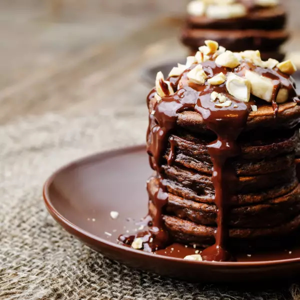 Smart Pancakes Chocolate - Quick and Easy Preparation Without Allergens or Animal Products - Kosher