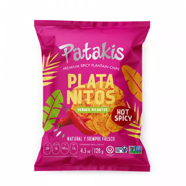 Spicy Plantain Takis Patakis X 3Oz
