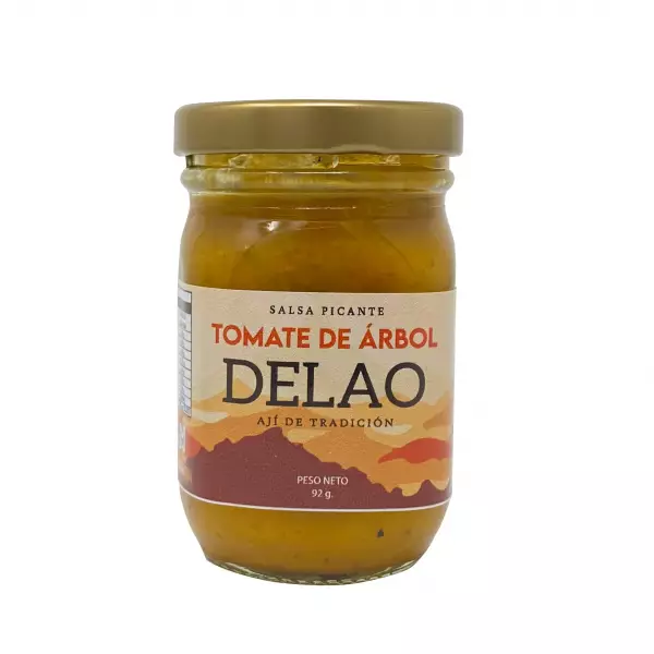Tomate de Arbol (Tamarillo) Spicy sauce / Vegan / Natural / Recycle / 3.2 oz