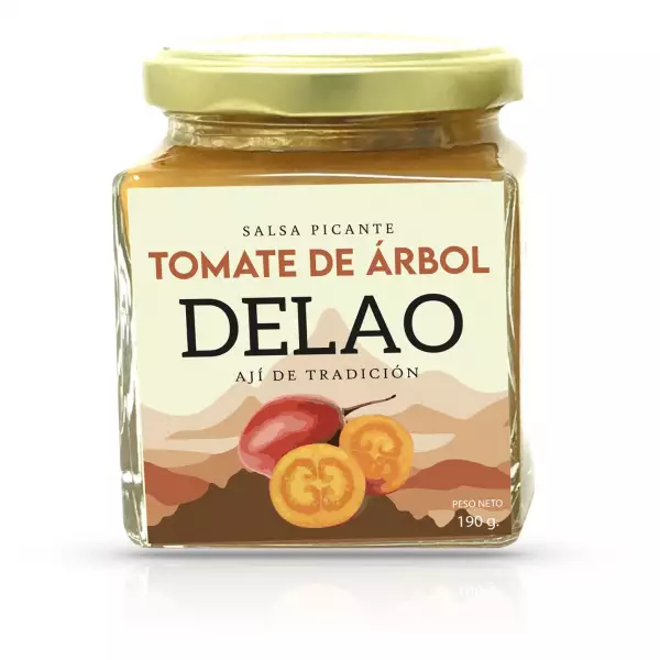 Tomate de Arbol (Tamarillo) Spicy sauce / Vegan / Natural / Recycle / 7 oz
