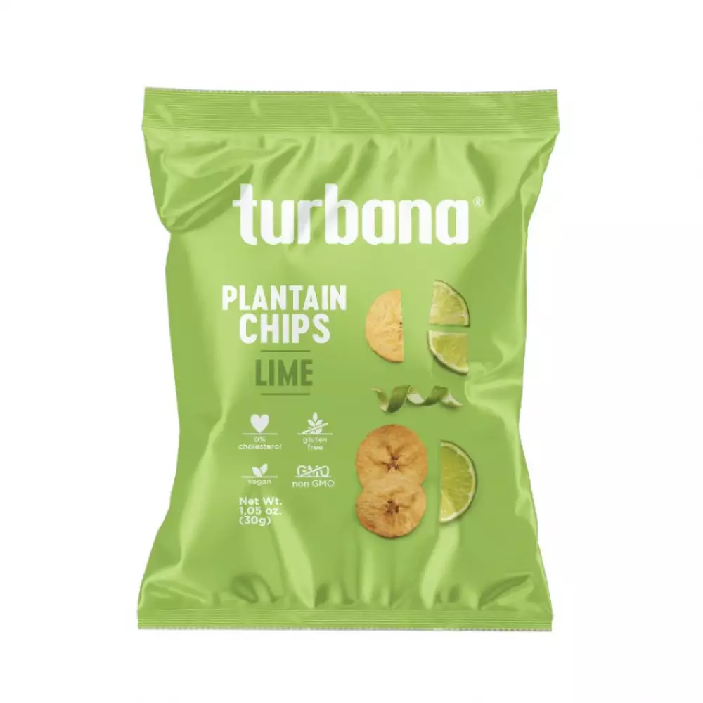 Lime Plantain Chips x 1.05 oz