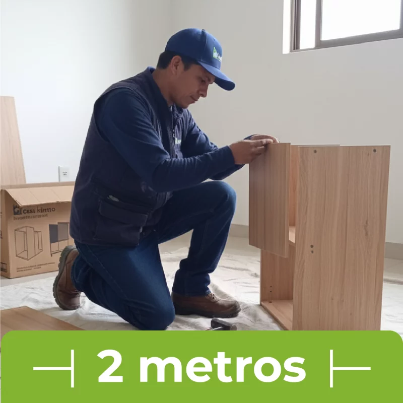 Armado de muebles hasta 2 Mt de ancho 8am a 12m