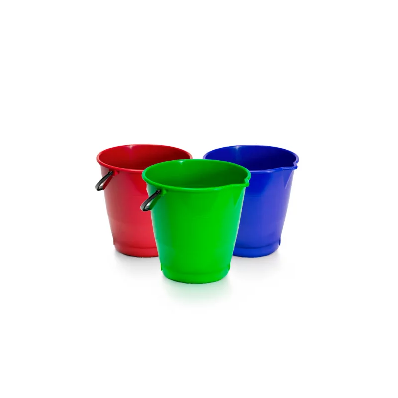 Balde Plástico 10 litros Colores surtidos
