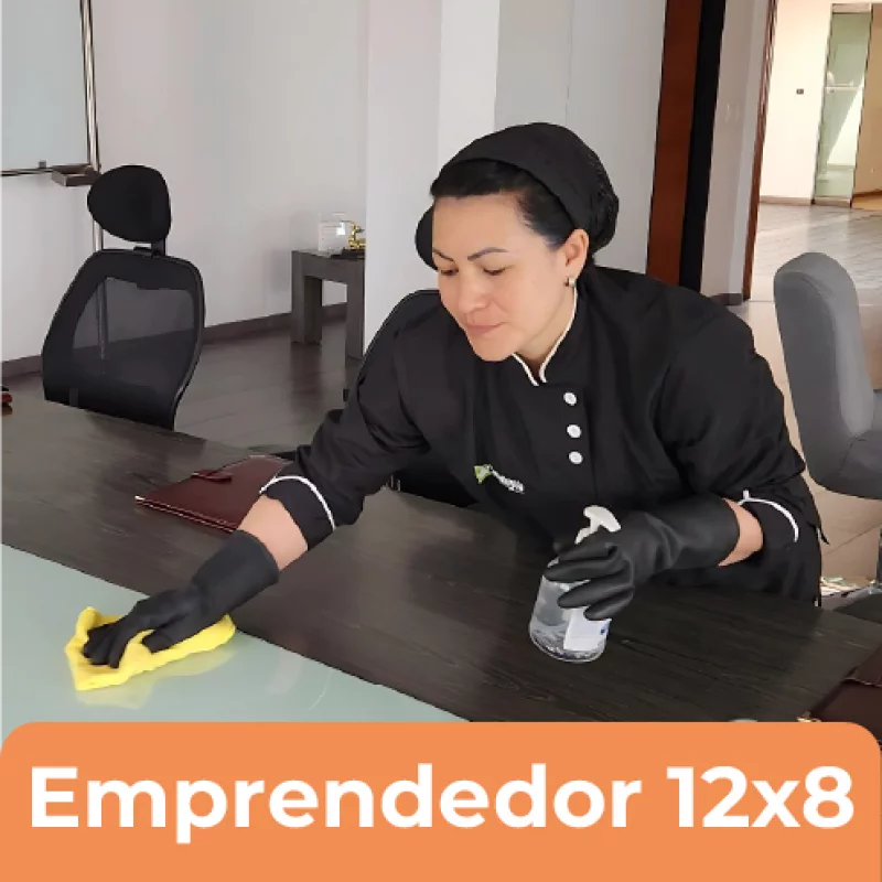 PLAN EMPRENDOR 12x8: Programa 12 fechas de limpieza en turnos de 8 horas