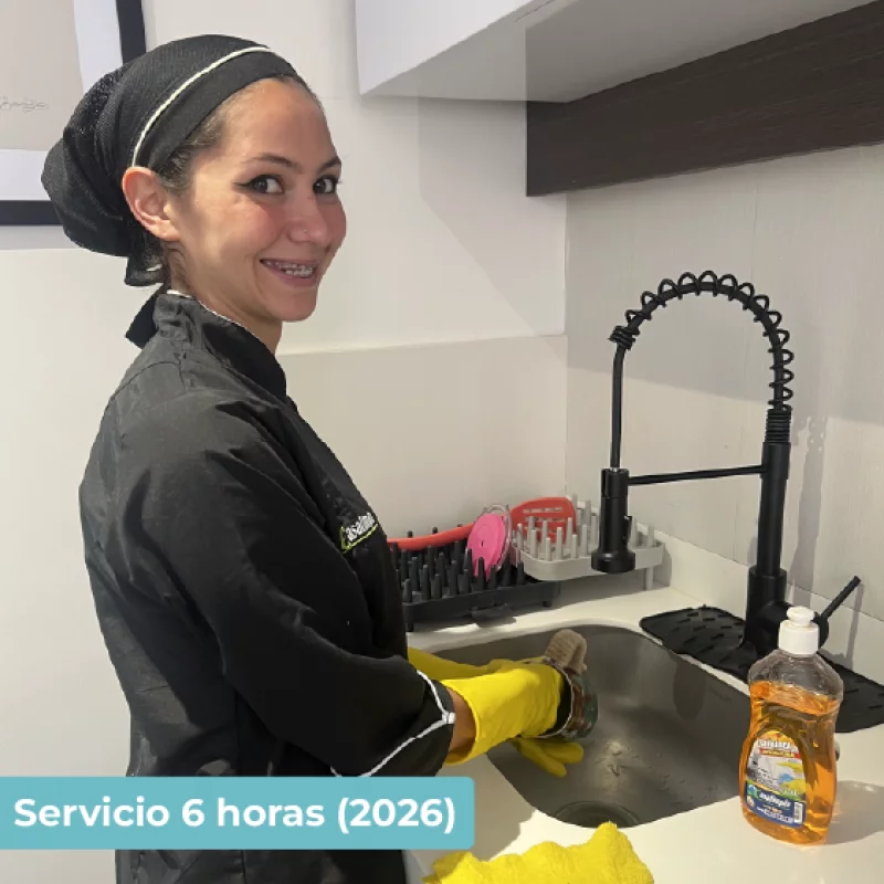 Servicio de limpieza Jornada Parcial (6 Horas) 2026