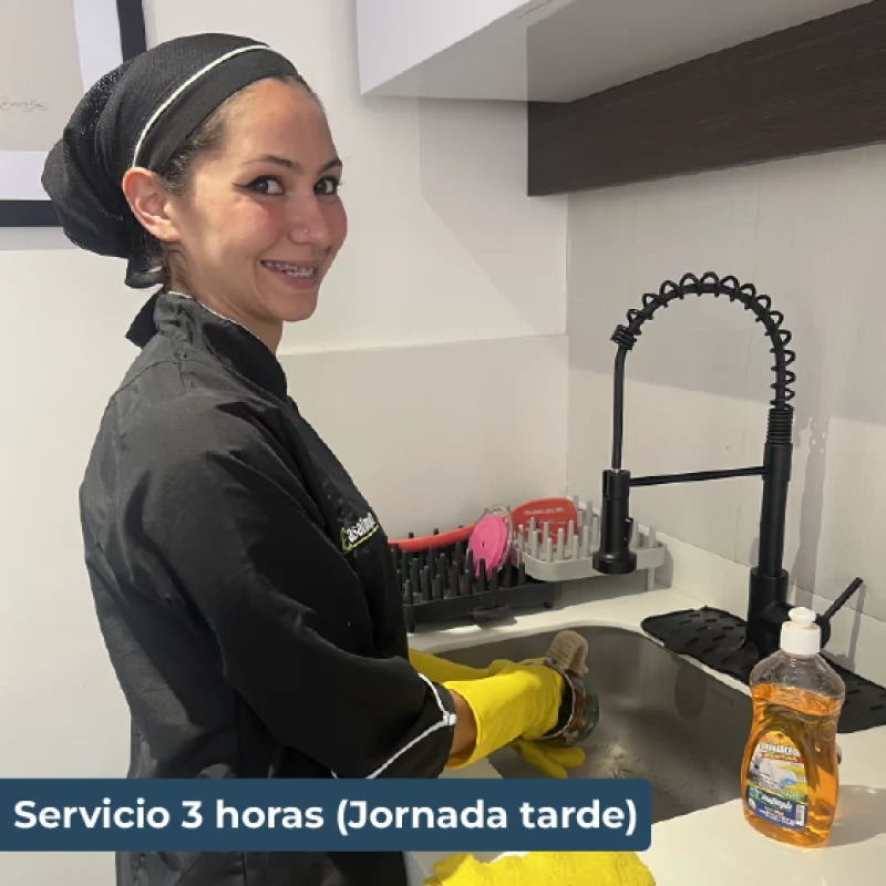Servicio de limpieza Jornada Tarde (3 Horas)