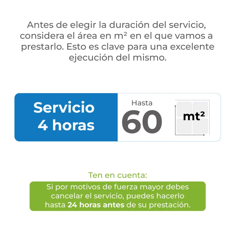 Servicio Experta Express 4 Horas jornada tarde Hoy mismo