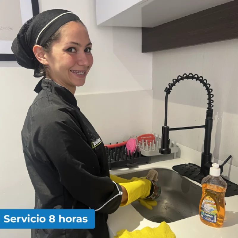 Servicios de limpieza hogares y empresas días Especiales 8 horas jornada completa