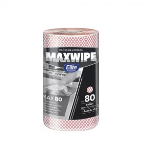 Maxwipe Rollo Rojo Max80 X 80 Paños