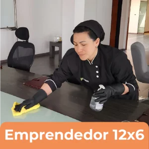 PLAN EMPRENDEDOR 12x6: Programa 12 fechas de limpieza en turnos de 6 horas.