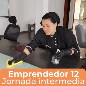 PLAN EMPRENDEDOR JORNADA INTERMEDIA : Programa 12 fechas de limpieza en turnos de 5 horas y 30 minut