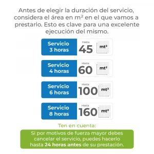 Servicio de limpieza Jornada Completa (8 Horas)