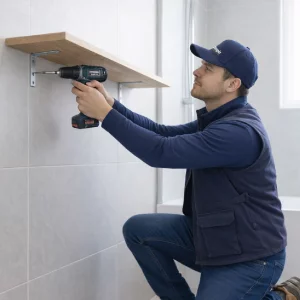 Servicio instalación de estanterías, tendederos y repisas hasta 3und