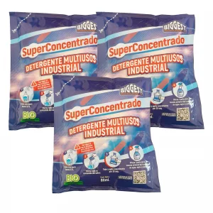 Superconcentrado X3 Detergente Multiusos Industrial Sachet 80Ml
