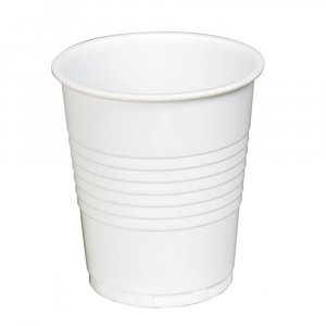 Vasos desechables blancos 7 onz x 50 unidades