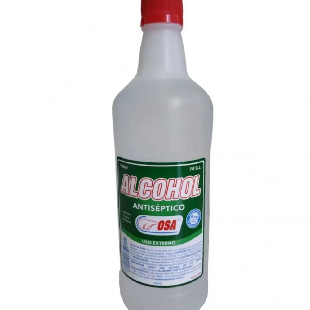 Alcohol Antiséptico Env. Plástico 700 Cm3