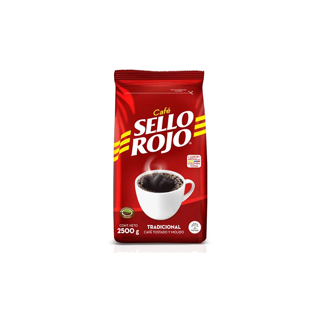 Café Sello Rojo Bolsax2500Gr