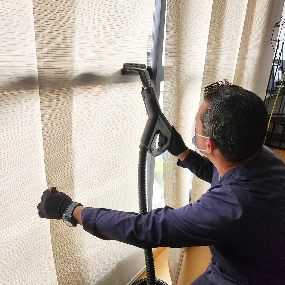 Servicio de limpieza de cortinas