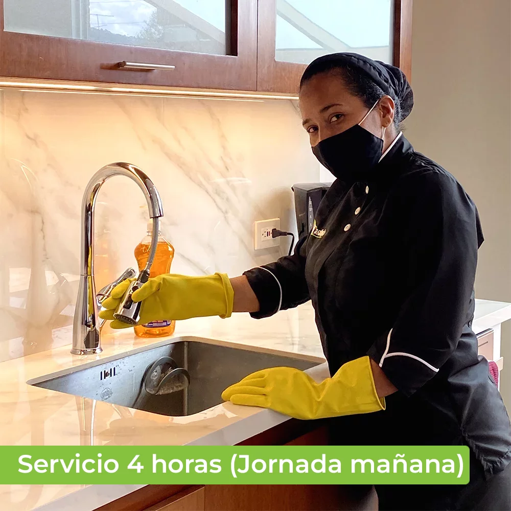 Servicio de limpieza Jornada Mañana (4 Horas)