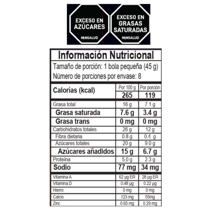 Vaso POLET Chocoavellana x 360g
