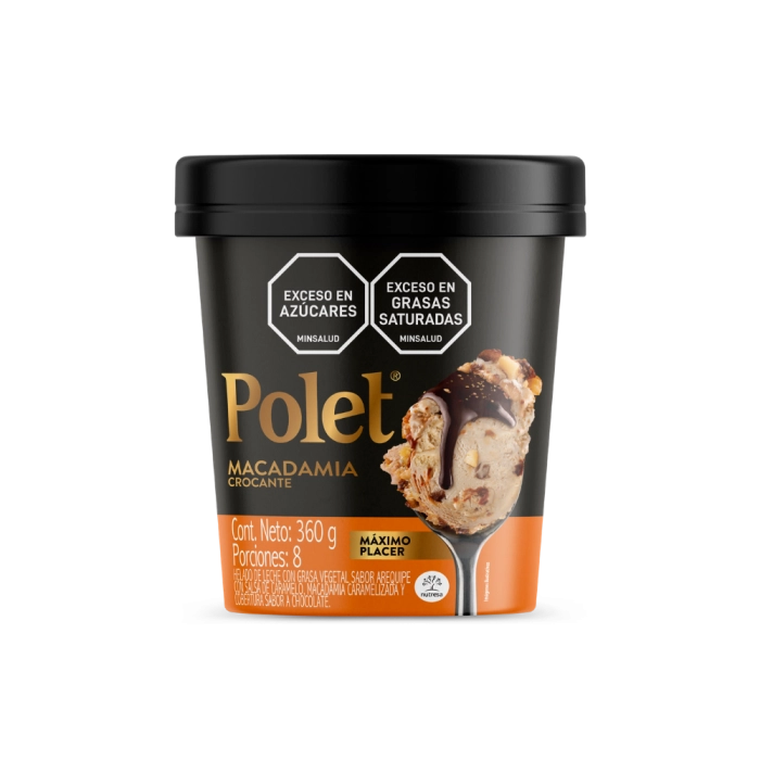 Vaso POLET Macadamia Crocante x 360g