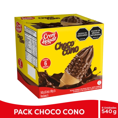Cono CHOCOCONO Pack x6 unidades
