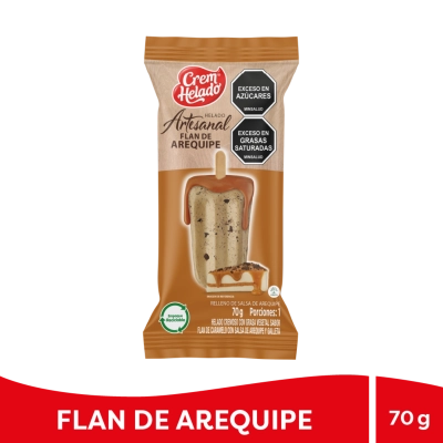 Helado Artesanal Flan Arequipe