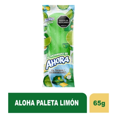 Paleta  Aloha Limon - El sabor de creer- El Momento Es Ahora
