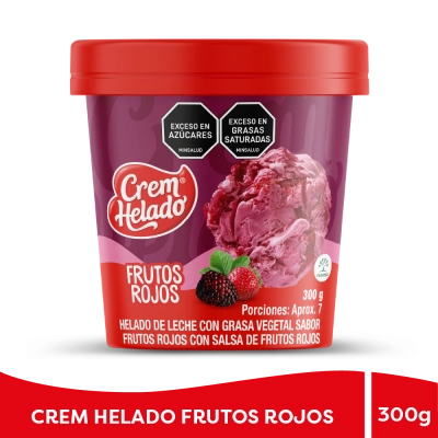 Vaso Medio Litro Frutos Rojos
