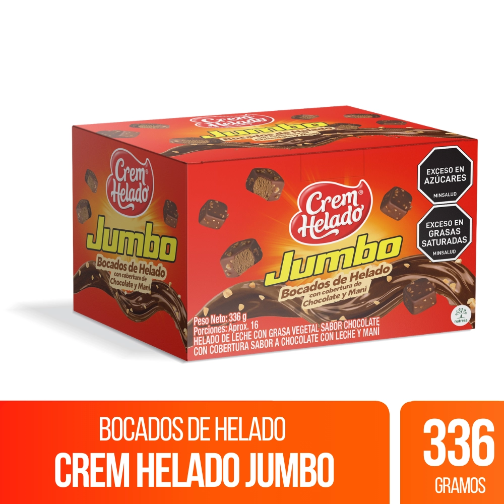 Bocados Crem Helado Jumbo