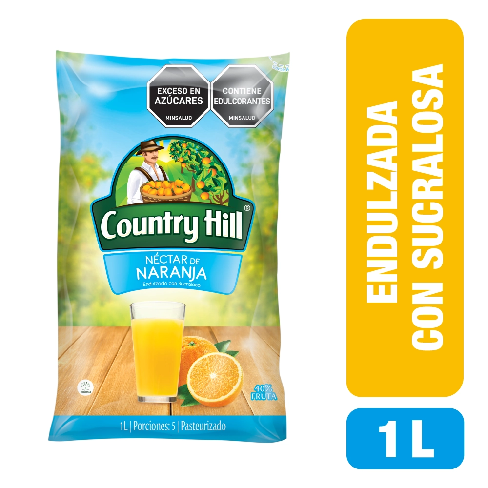 Bolsa 1L Nectar Naranja Country Hill B.A