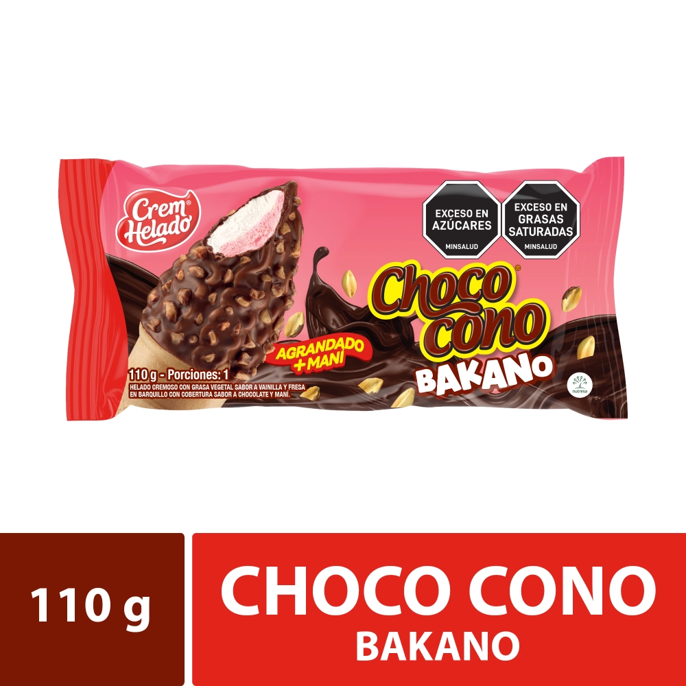 CONO CHOCOCONO BAKANO X 110 GR