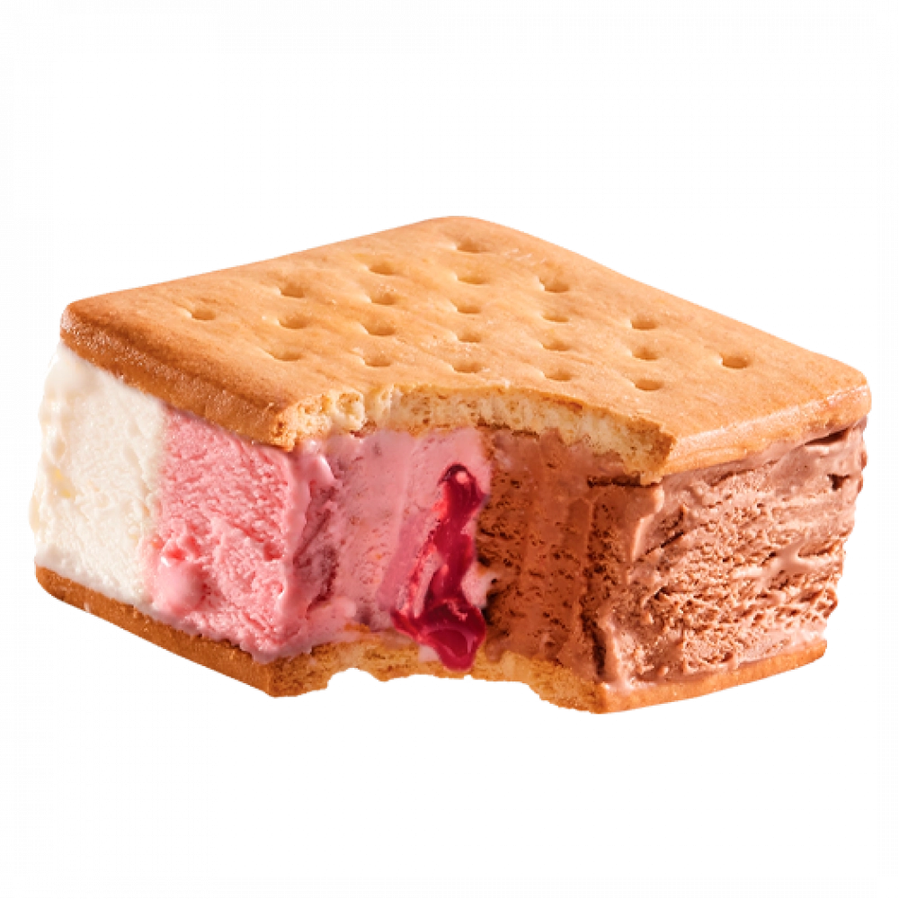 Galleta con Helado NI Napolitano