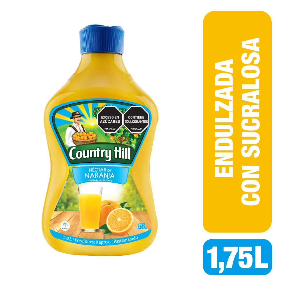 Garrafa 1.75L Nectar Naranja Country Hill T.A
